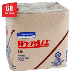 Kimberly-Clark Professional WypAll L20 Wipers Tan | Buy Online | Kimberly-Clark Professional&trade; | Fisher Scientific